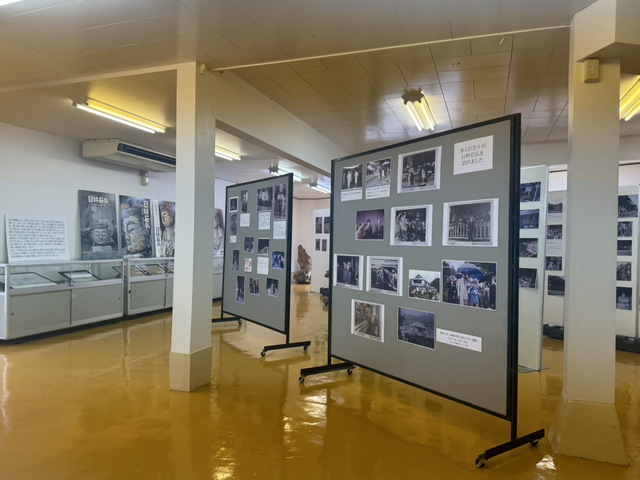 石仏の記憶展示会の様子その２