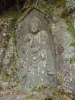 払川の石仏 払川の石仏の写真