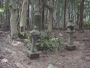 田口石見守の墓の写真
