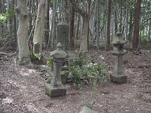 田口石見守の墓 田口石見守の墓の写真