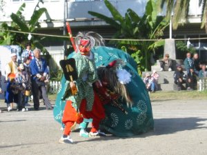 獅子舞 獅子舞の写真