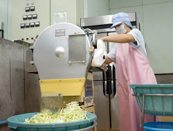 機械も使い方で、野菜の仕上がりが変わります