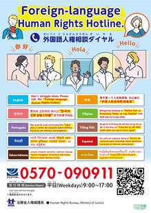 外国語人権相談ダイヤル