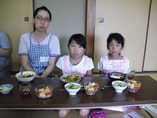 親子料理教室の写真