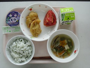 7月6日の給食写真