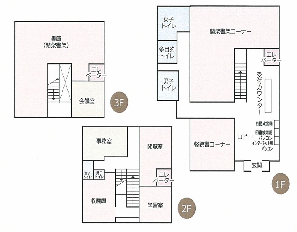 本館配置図
