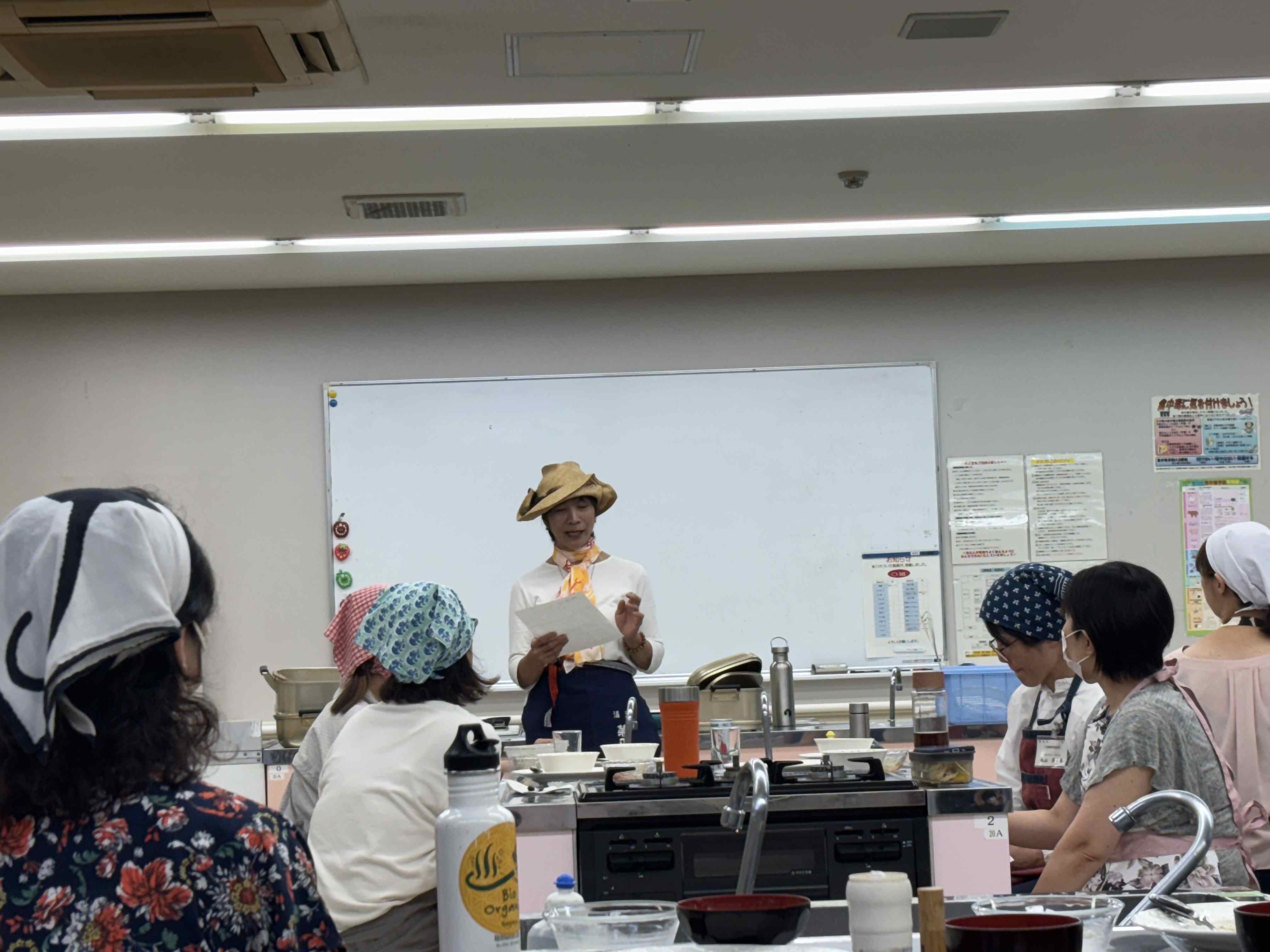 実習後の講義の様子