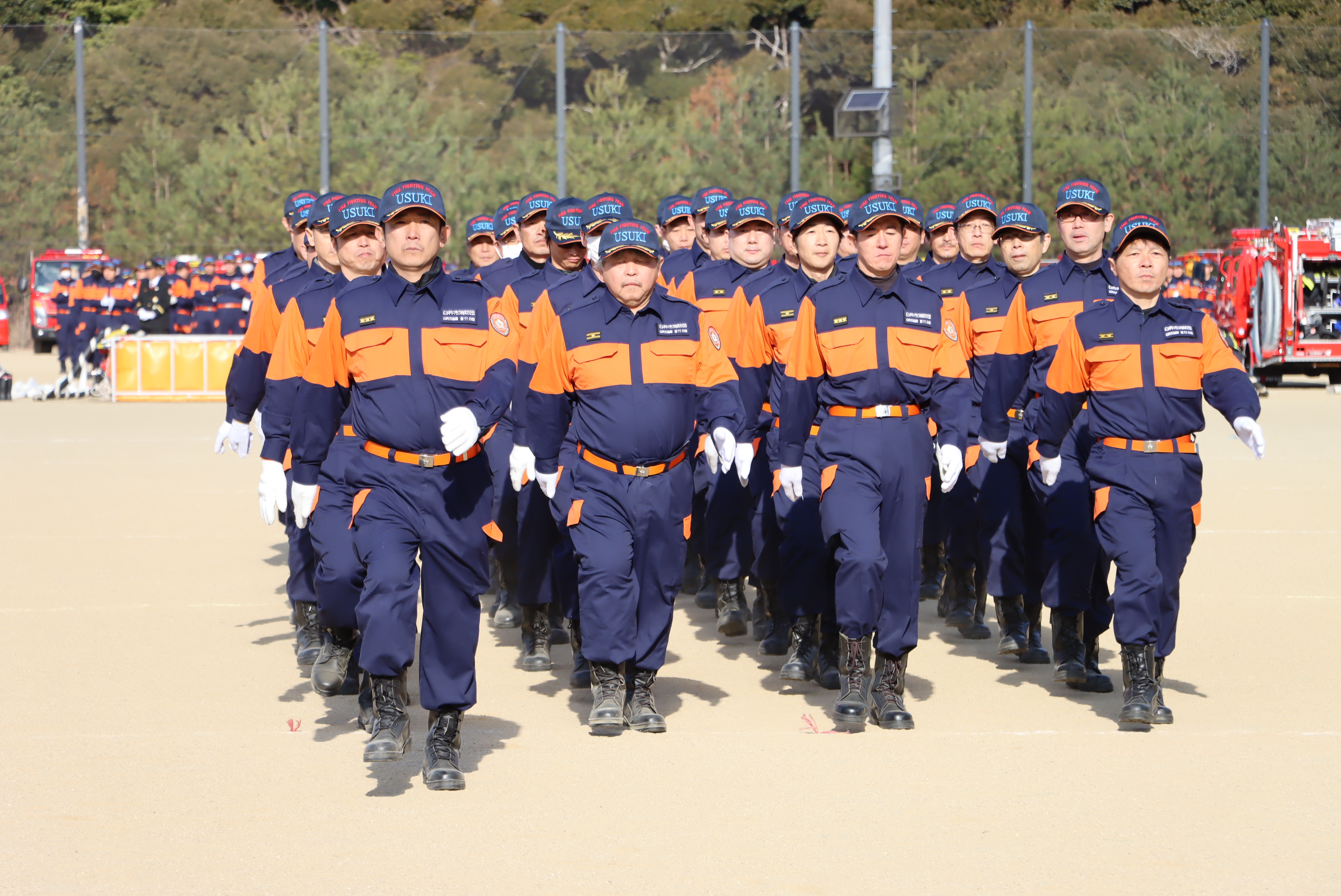 画像２　小隊訓練