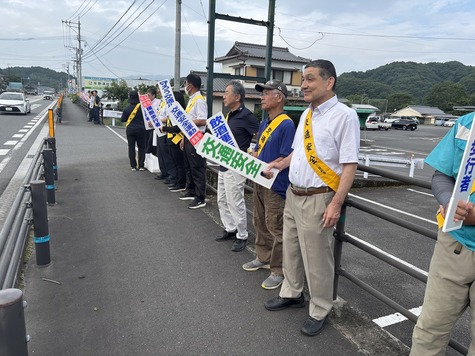 街頭啓発夏 野津01