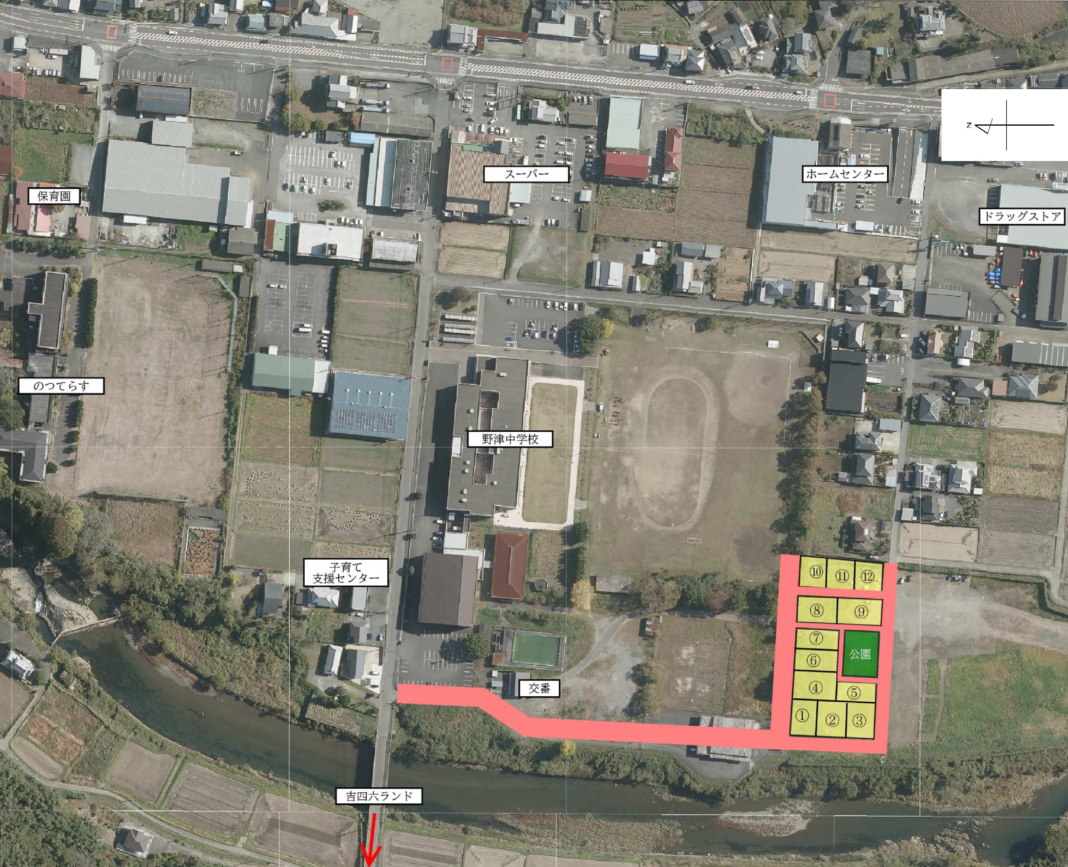 野津若者定住促進住宅用地の分譲販売について | 臼杵市役所