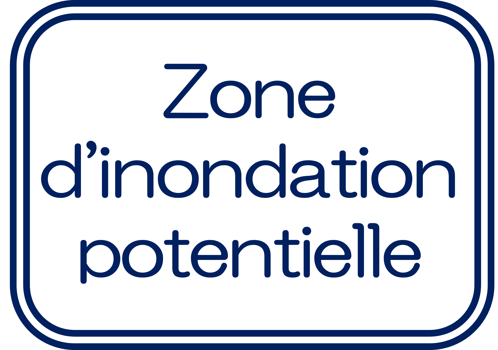 Zone d’inondation potentielle 